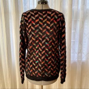 Molly Bracken black retro 90’s style sweater S/M